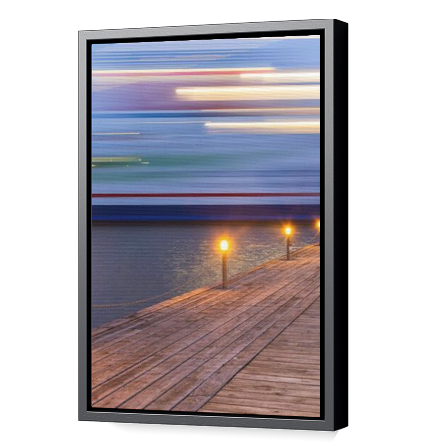 Thumbnail for Canvas - Black Floating Frame