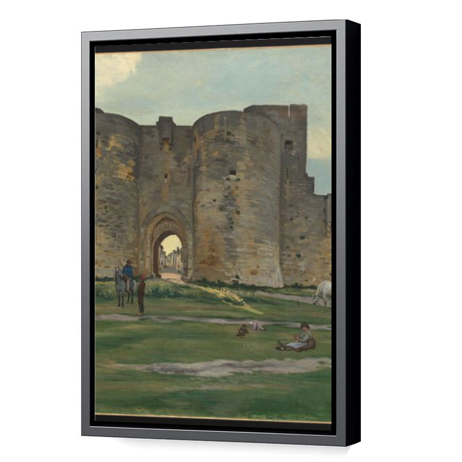 Thumbnail for Canvas - Black Floating Frame