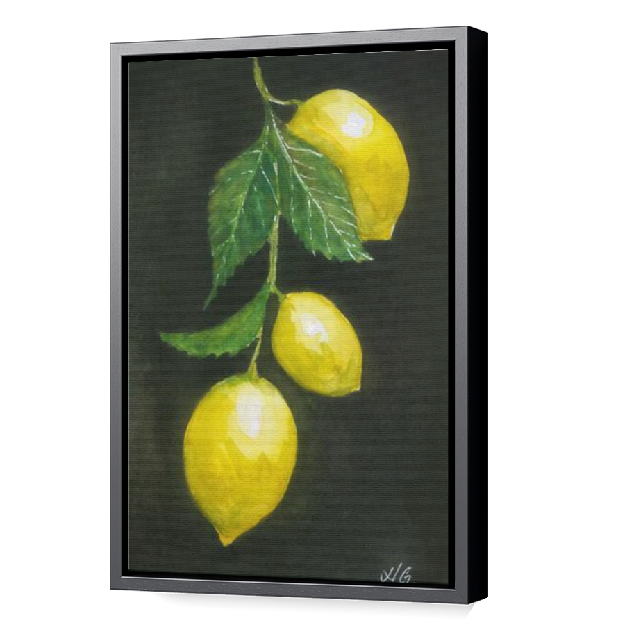 Thumbnail for Canvas - Black Floating Frame