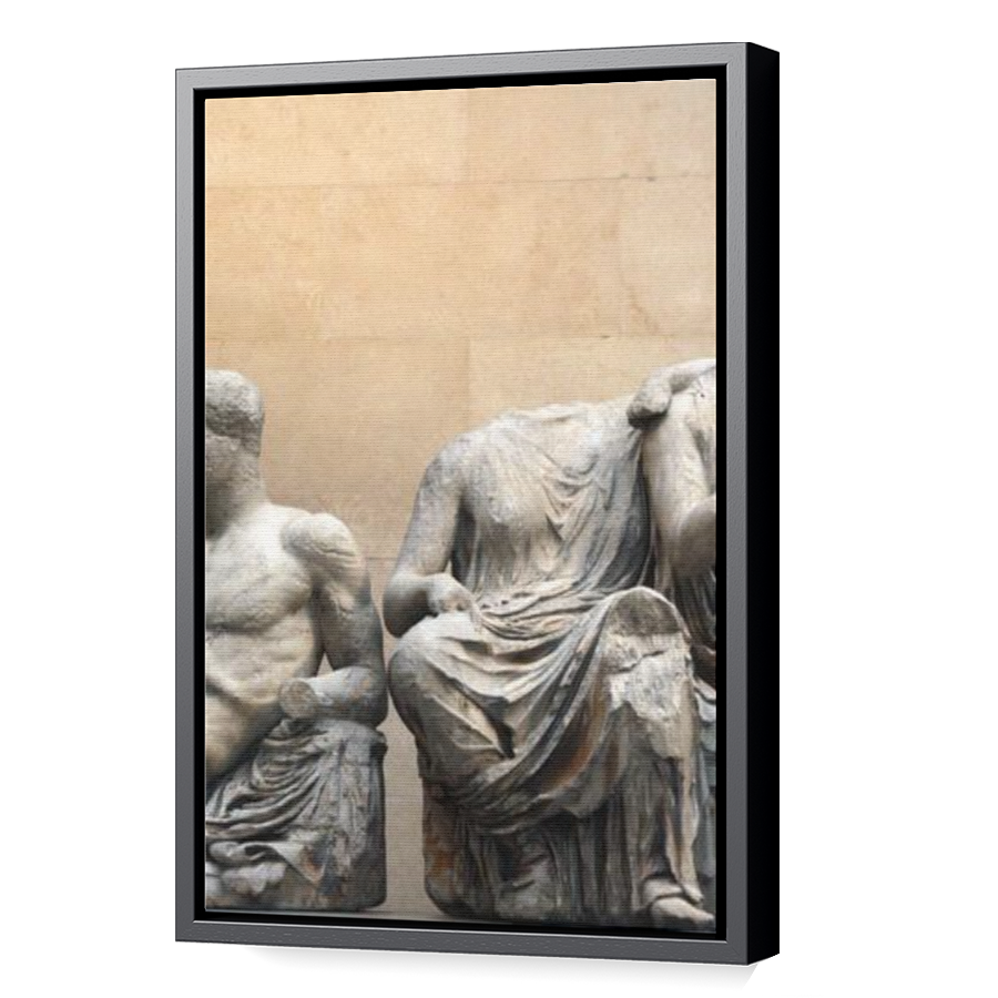Thumbnail for Canvas - Black Floating Frame