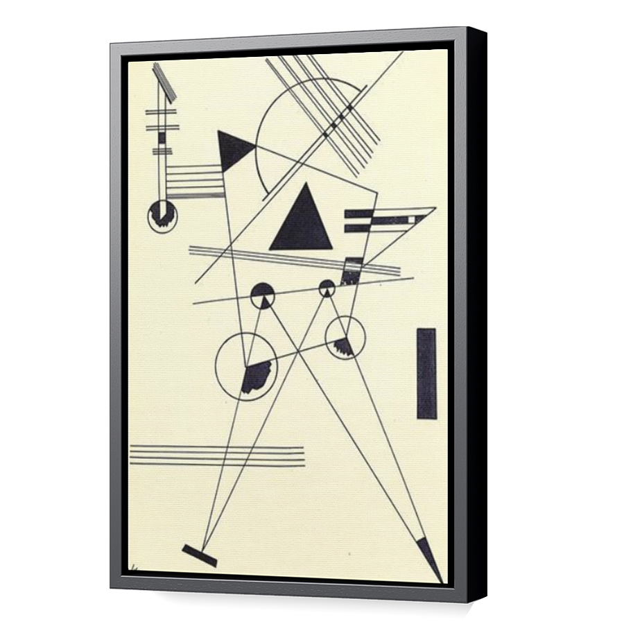 Thumbnail for Canvas - Black Floating Frame
