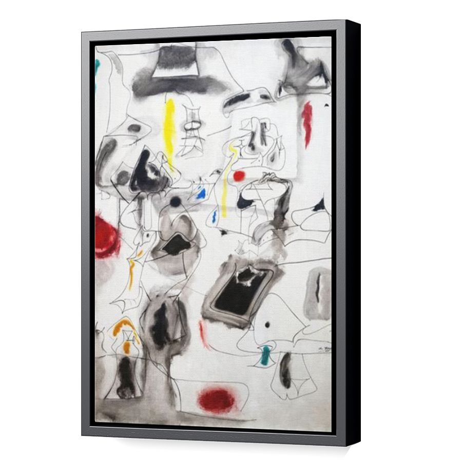 Thumbnail for Canvas - Black Floating Frame