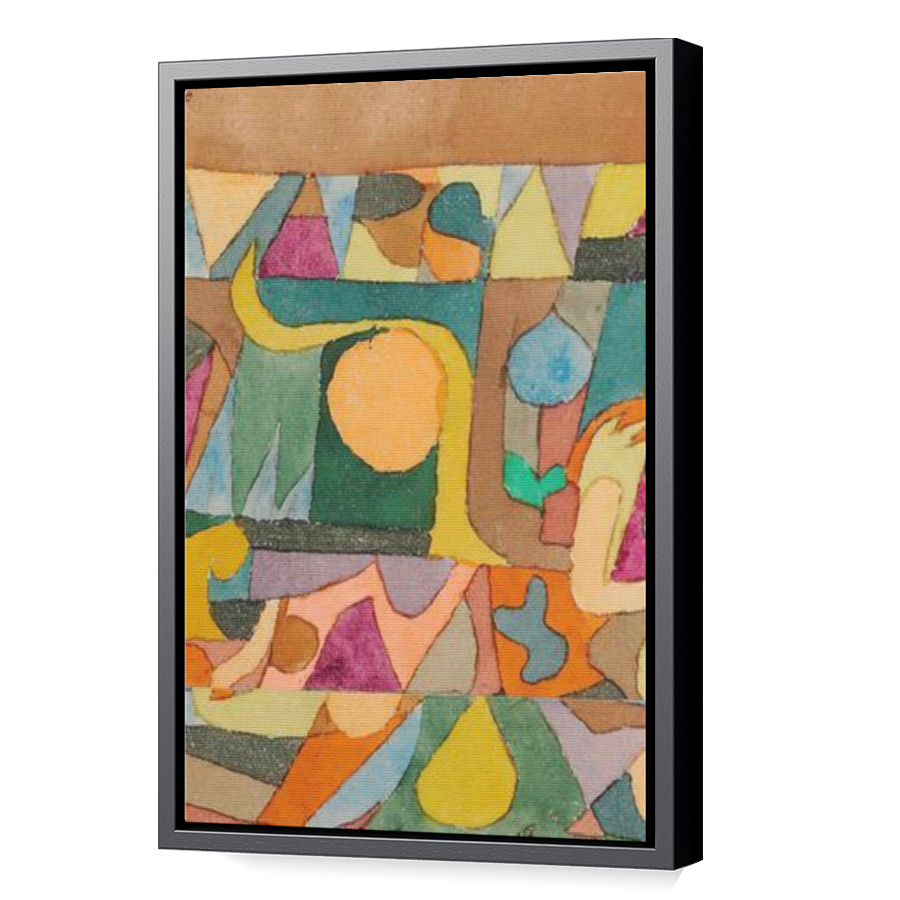 Thumbnail for Canvas - Black Floating Frame