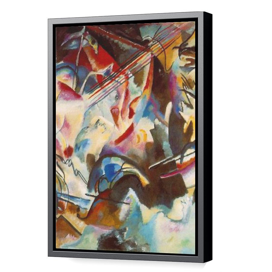 Thumbnail for Canvas - Black Floating Frame