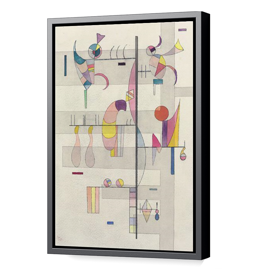 Thumbnail for Canvas - Black Floating Frame
