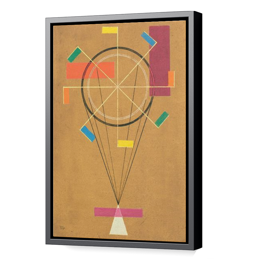 Thumbnail for Canvas - Black Floating Frame