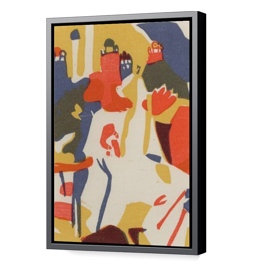 Thumbnail for Canvas - Black Floating Frame