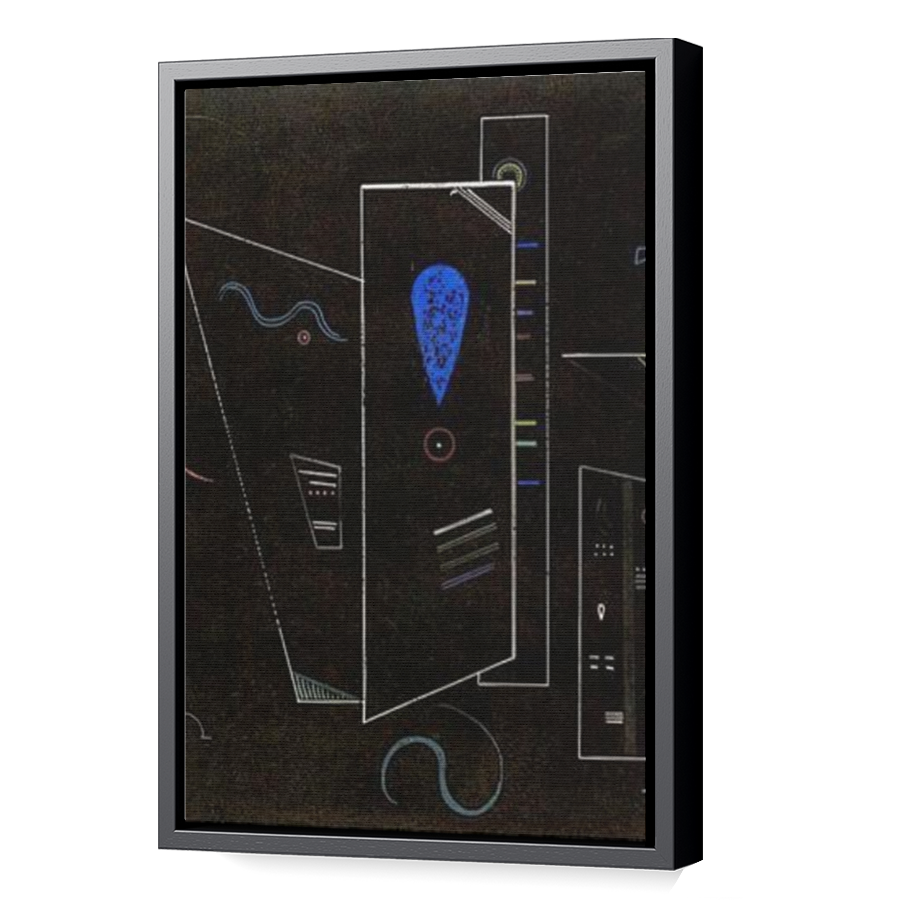 Thumbnail for Canvas - Black Floating Frame