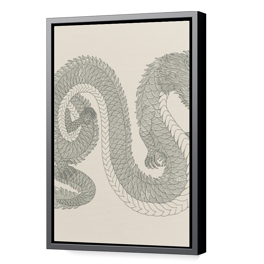 Thumbnail for Canvas - Black Floating Frame