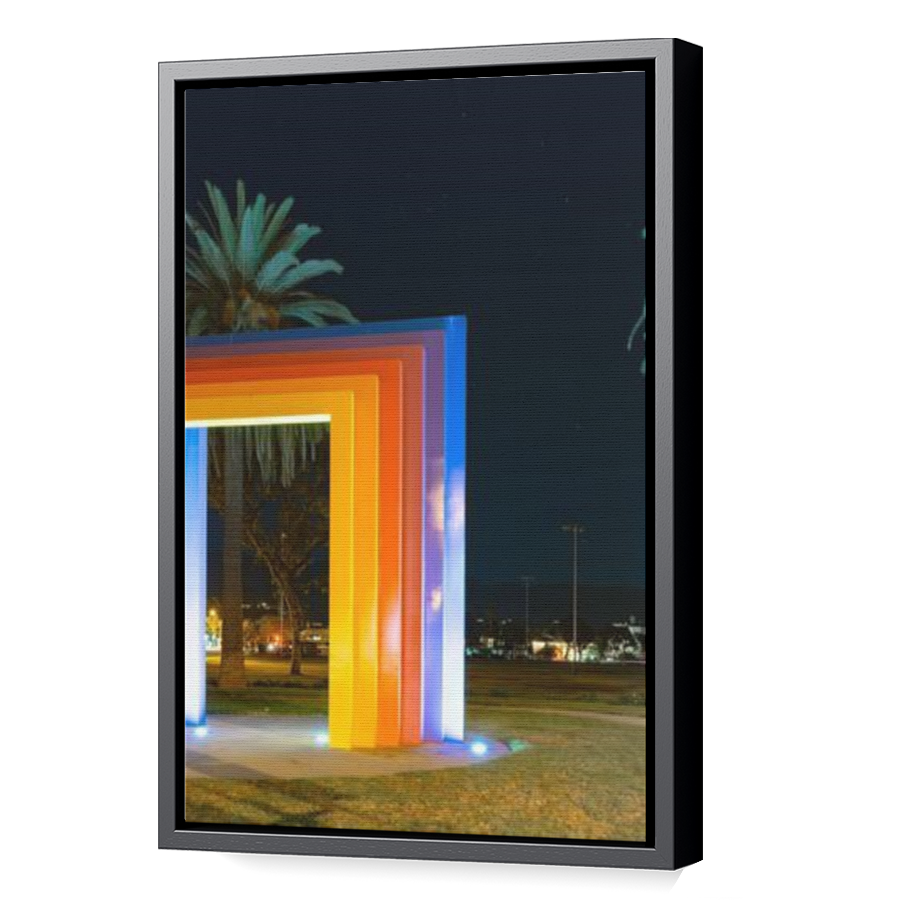 Thumbnail for Canvas - Black Floating Frame