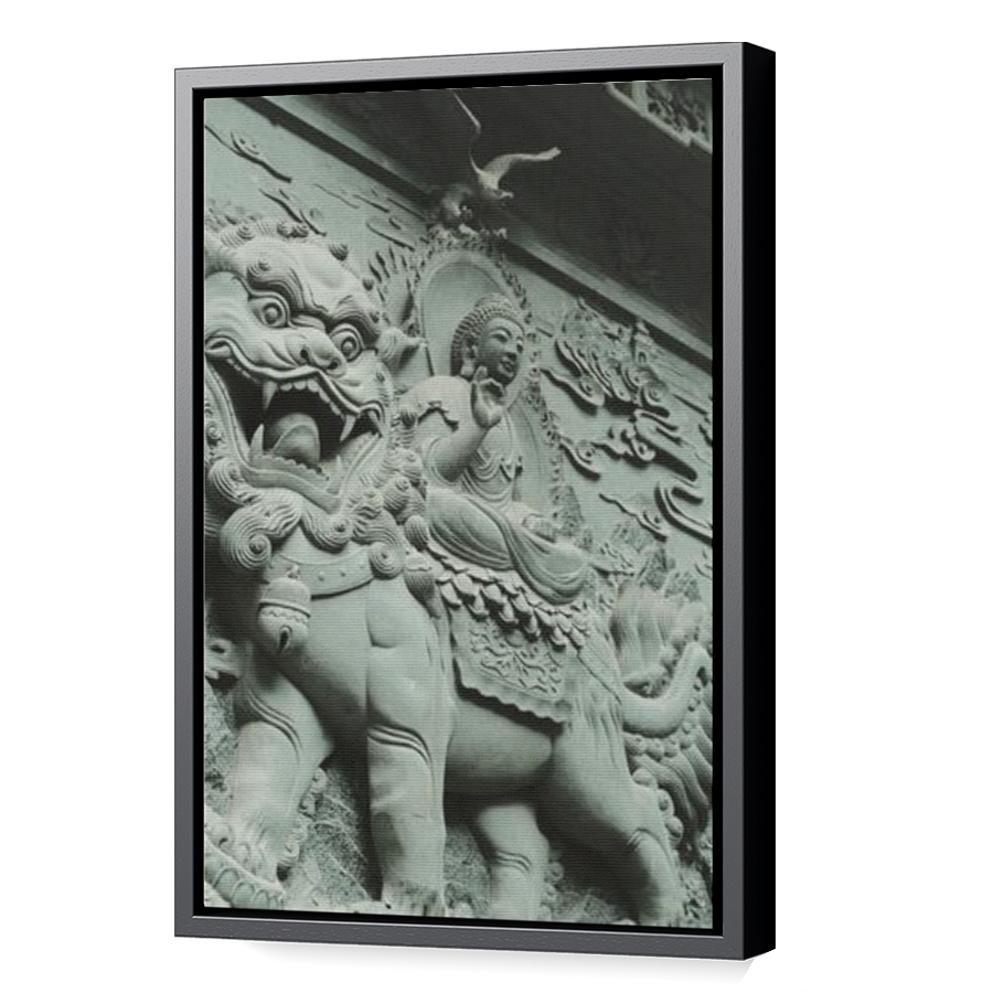 Thumbnail for Canvas - Black Floating Frame