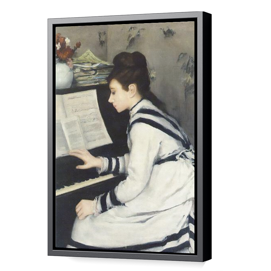 Thumbnail for Canvas - Black Floating Frame