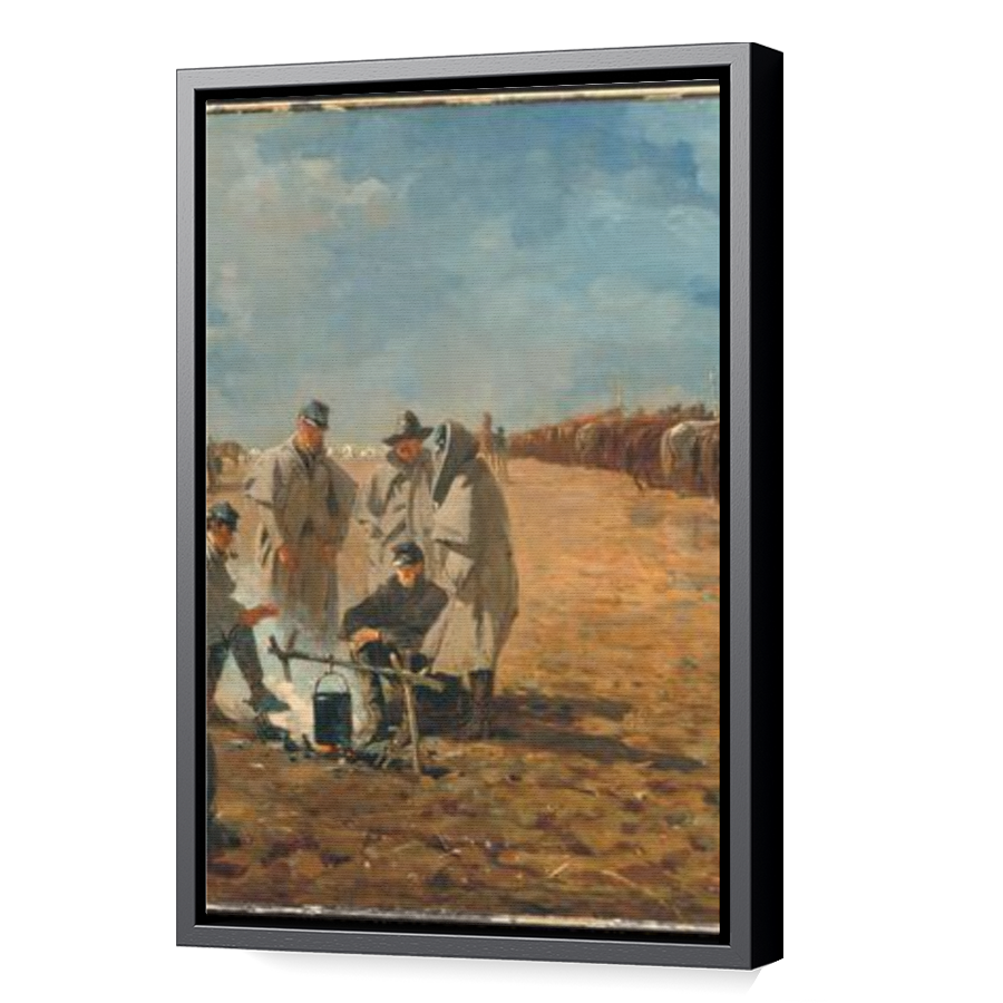 Thumbnail for Canvas - Black Floating Frame