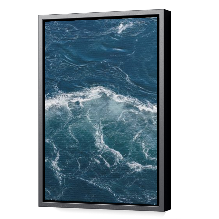 Thumbnail for Canvas - Black Floating Frame