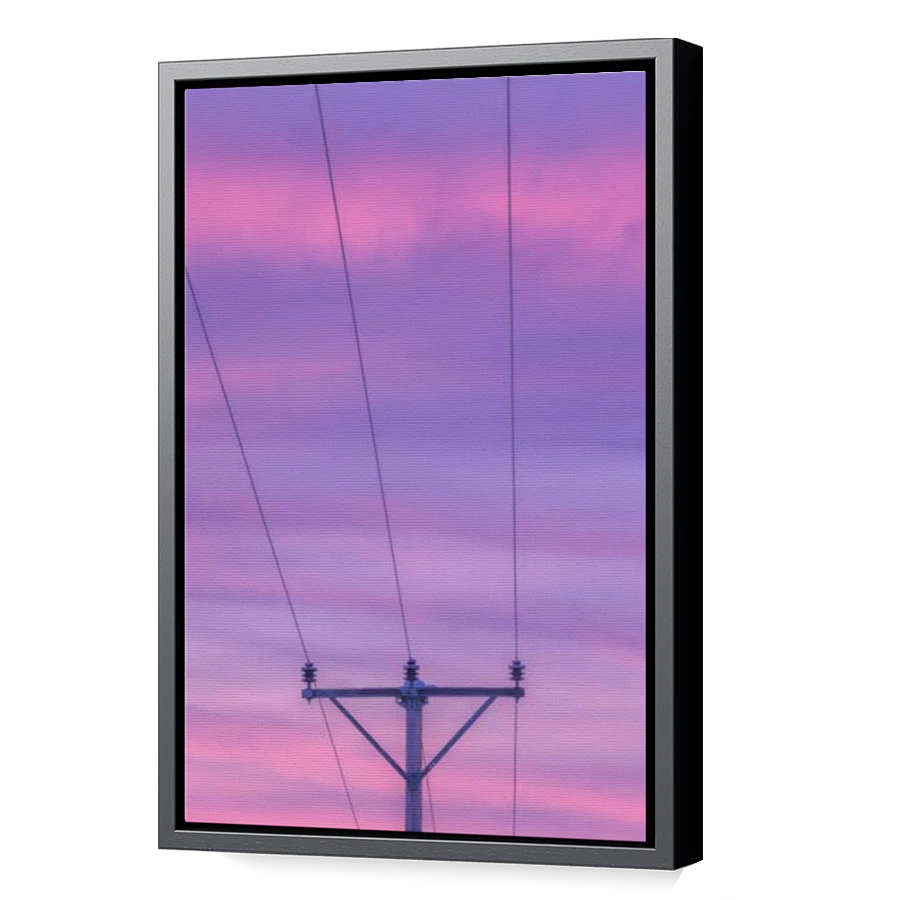 Thumbnail for Canvas - Black Floating Frame