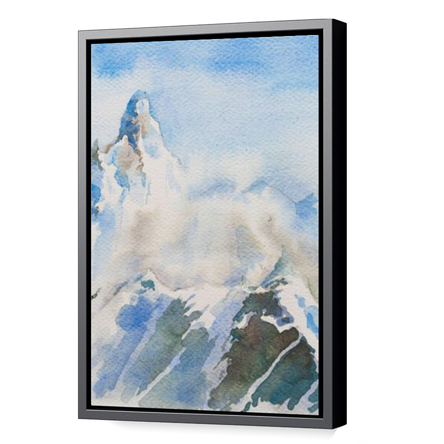 Thumbnail for Canvas - Black Floating Frame
