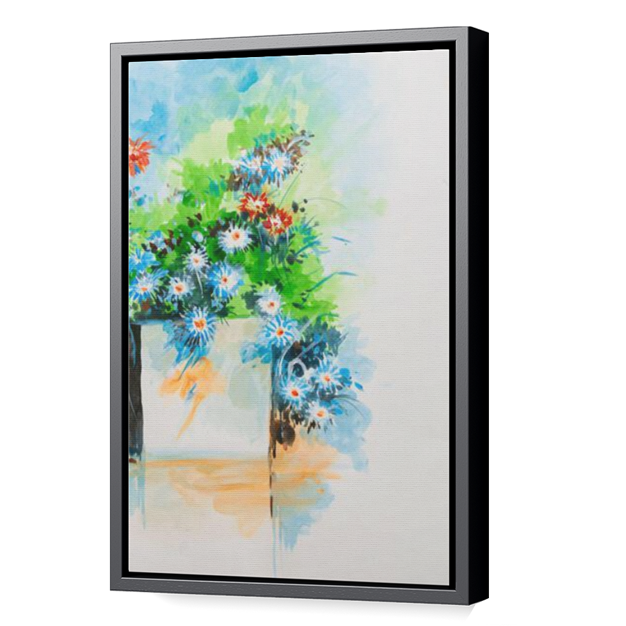 Thumbnail for Canvas - Black Floating Frame