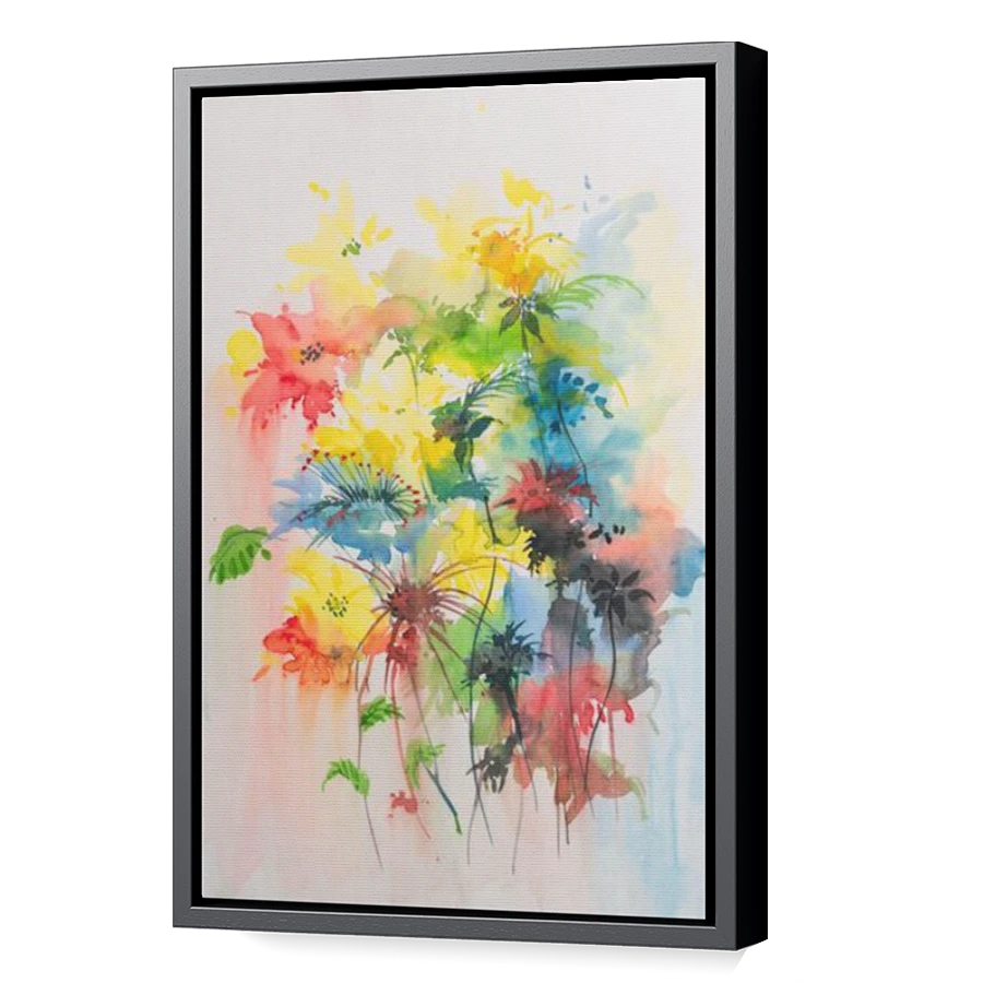 Thumbnail for Canvas - Black Floating Frame