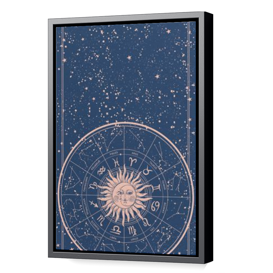 Thumbnail for Canvas - Black Floating Frame