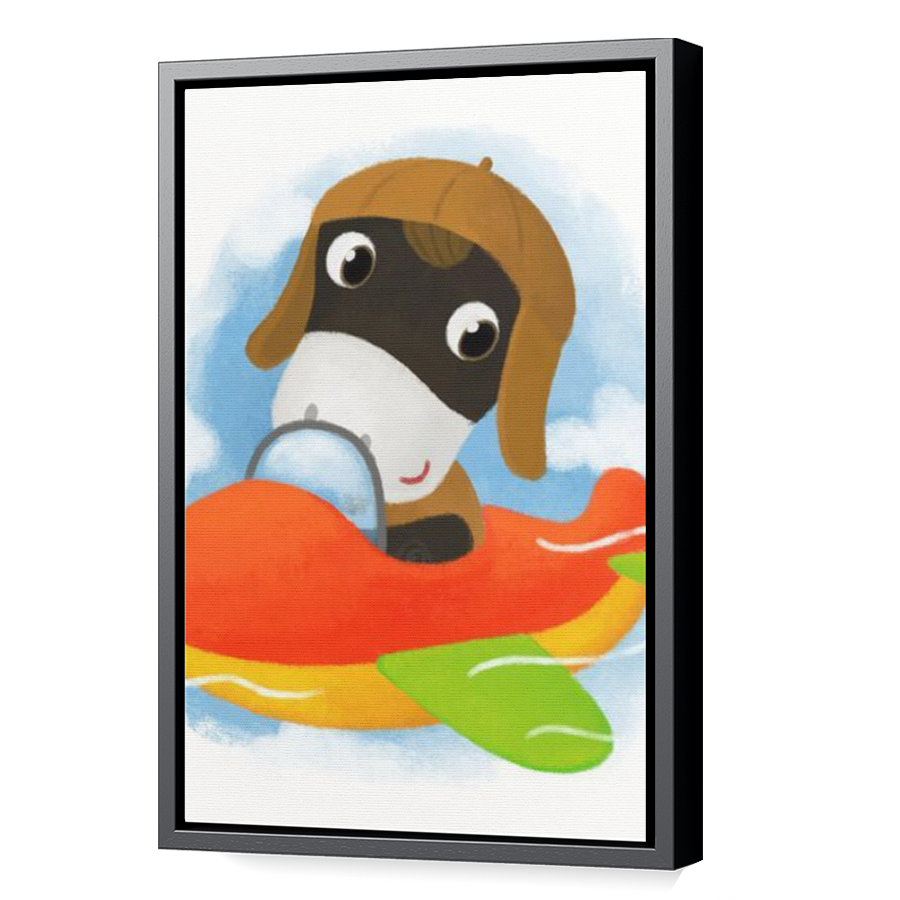 Thumbnail for Canvas - Black Floating Frame