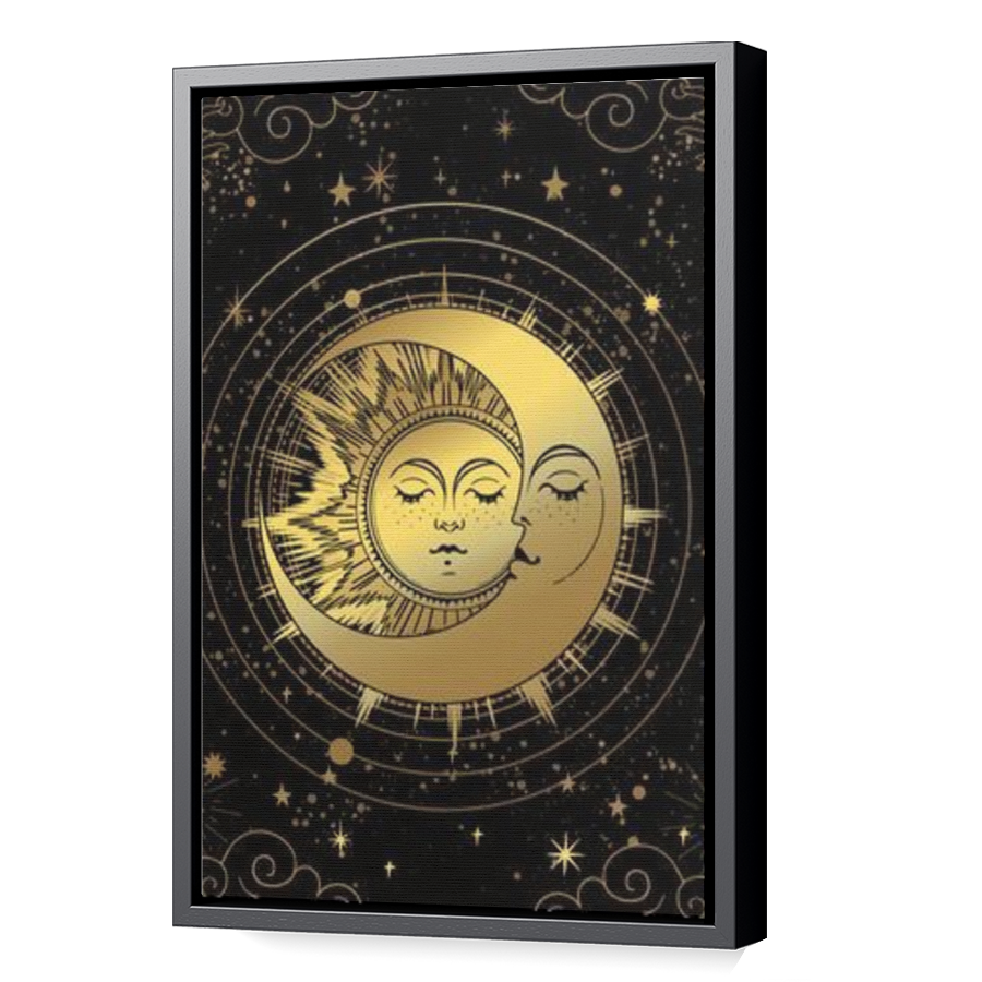 Thumbnail for Canvas - Black Floating Frame
