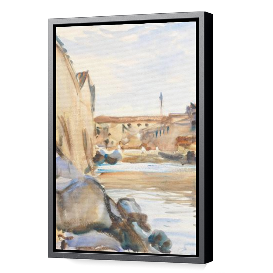 Thumbnail for Canvas - Black Floating Frame