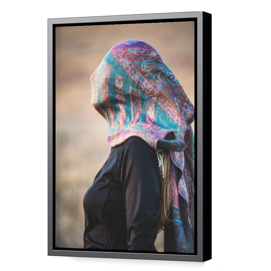 Thumbnail for Canvas - Black Floating Frame