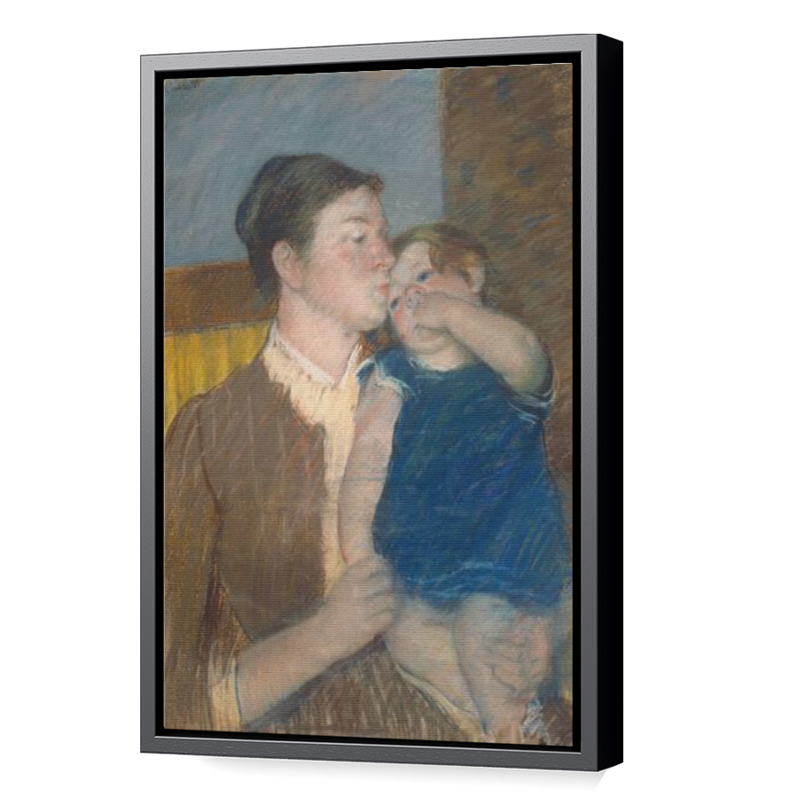 Thumbnail for Canvas - Black Floating Frame