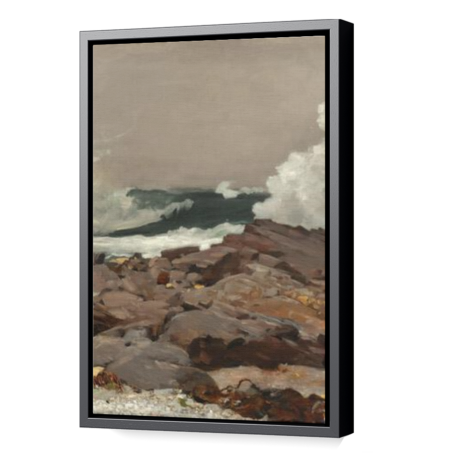 Thumbnail for Canvas - Black Floating Frame