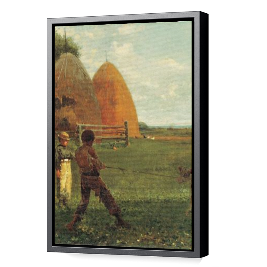 Thumbnail for Canvas - Black Floating Frame