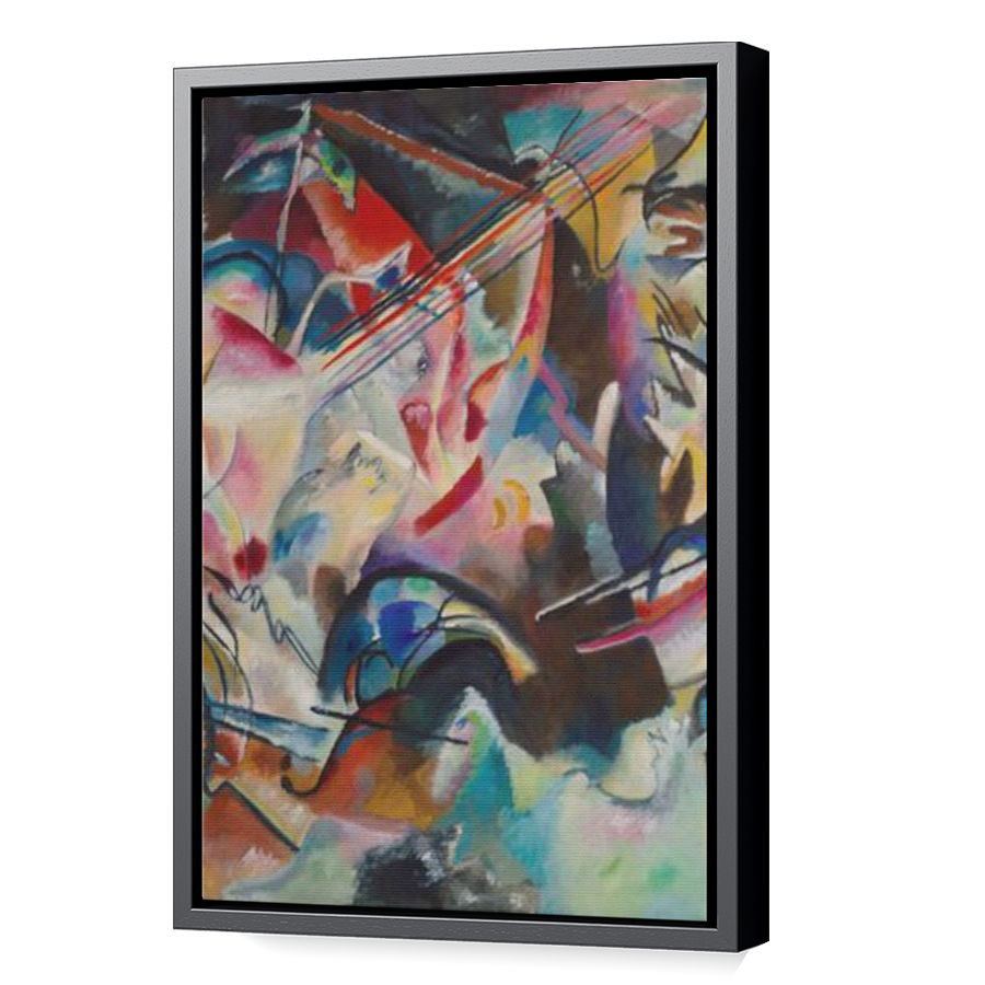 Thumbnail for Canvas - Black Floating Frame