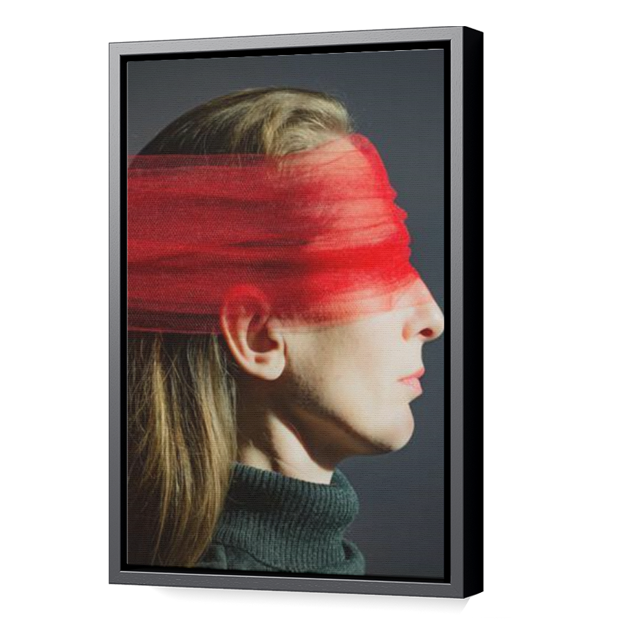 Thumbnail for Canvas - Black Floating Frame