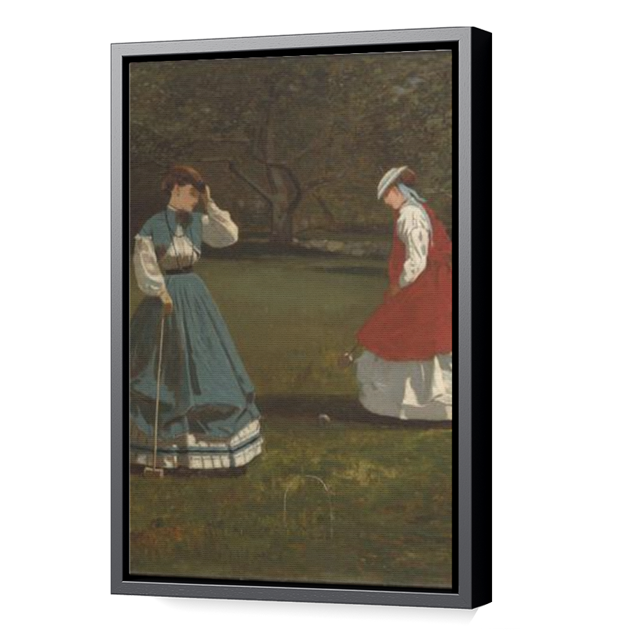 Thumbnail for Canvas - Black Floating Frame
