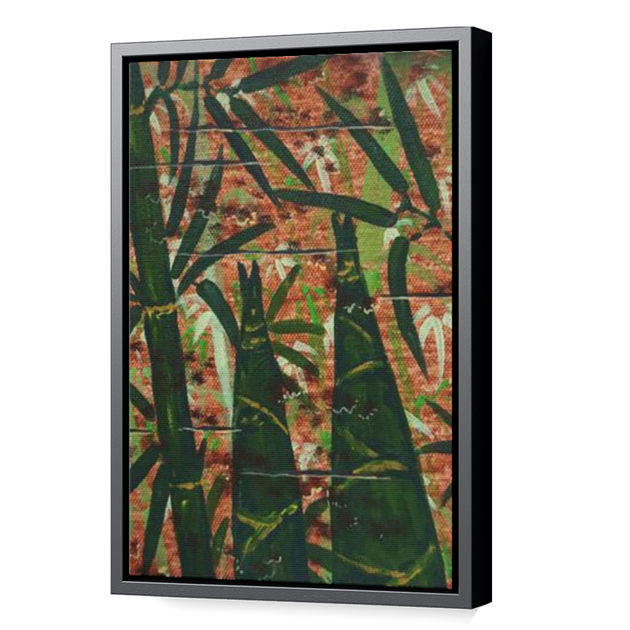 Thumbnail for Canvas - Black Floating Frame