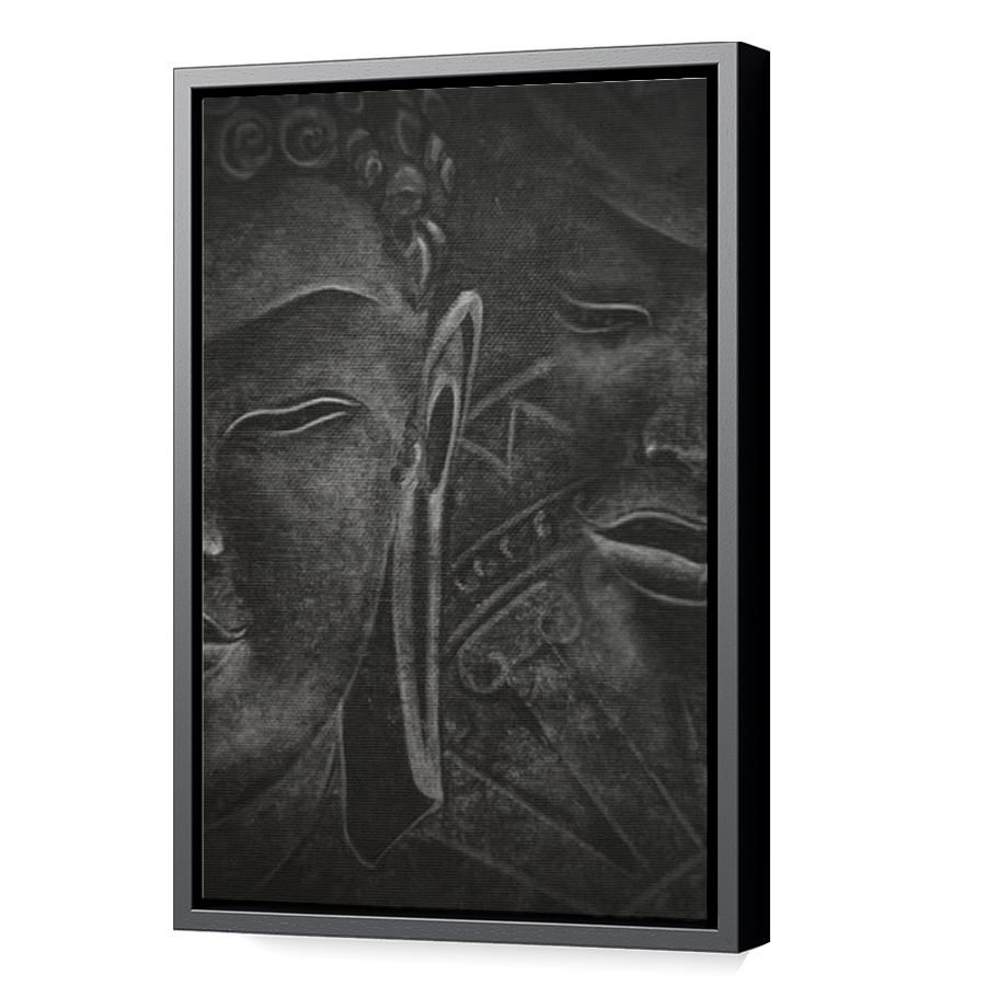 Thumbnail for Canvas - Black Floating Frame