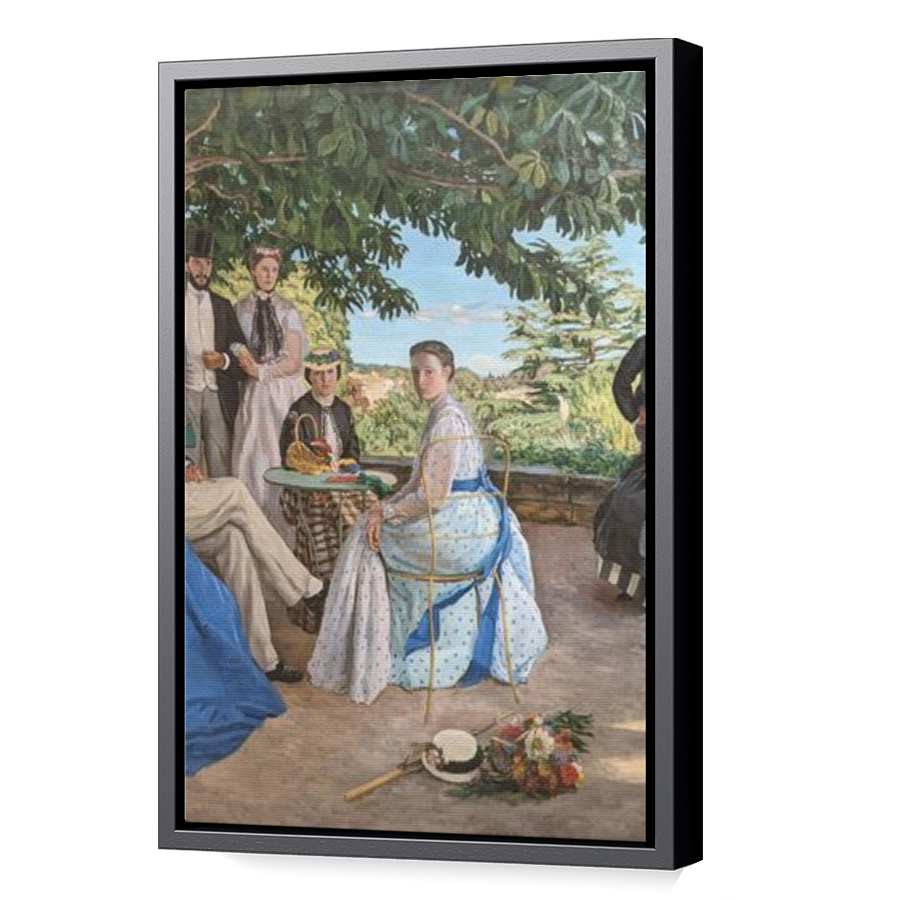 Thumbnail for Canvas - Black Floating Frame