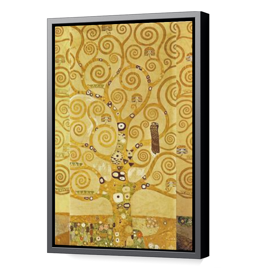 Thumbnail for Canvas - Black Floating Frame