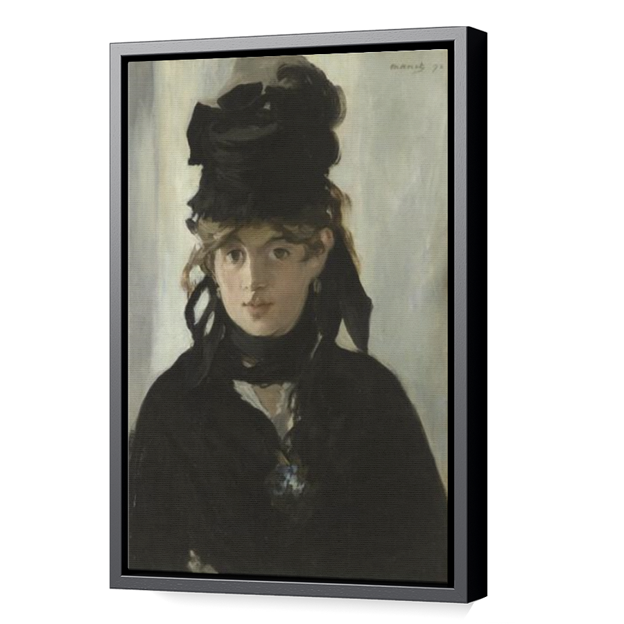 Thumbnail for Canvas - Black Floating Frame