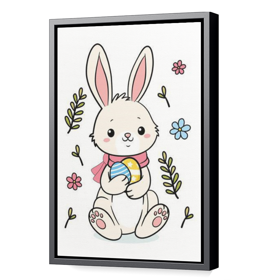 Thumbnail for Canvas - Black Floating Frame
