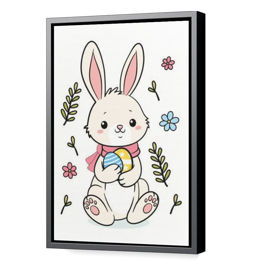 Thumbnail for Canvas - Black Floating Frame
