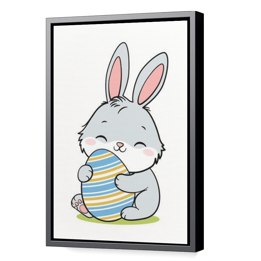 Thumbnail for Canvas - Black Floating Frame