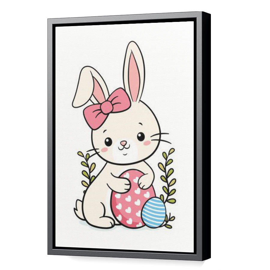 Thumbnail for Canvas - Black Floating Frame