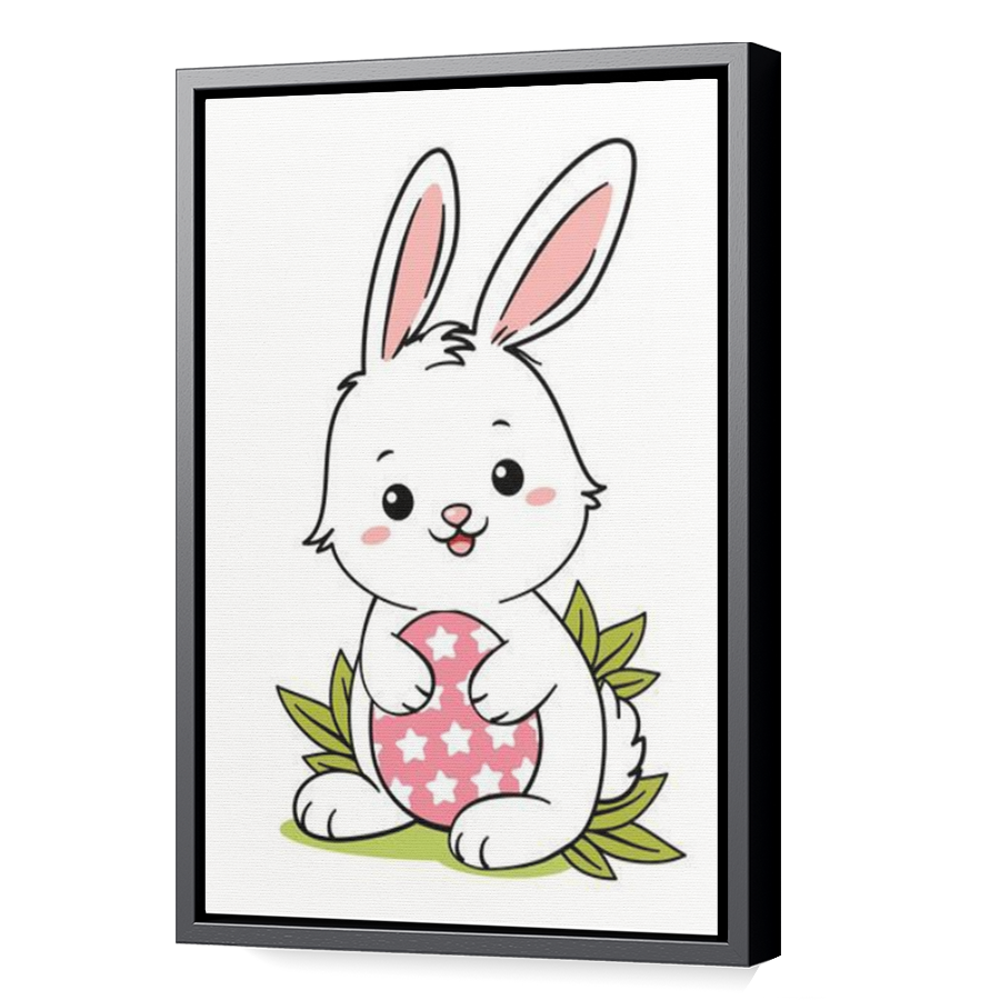Thumbnail for Canvas - Black Floating Frame