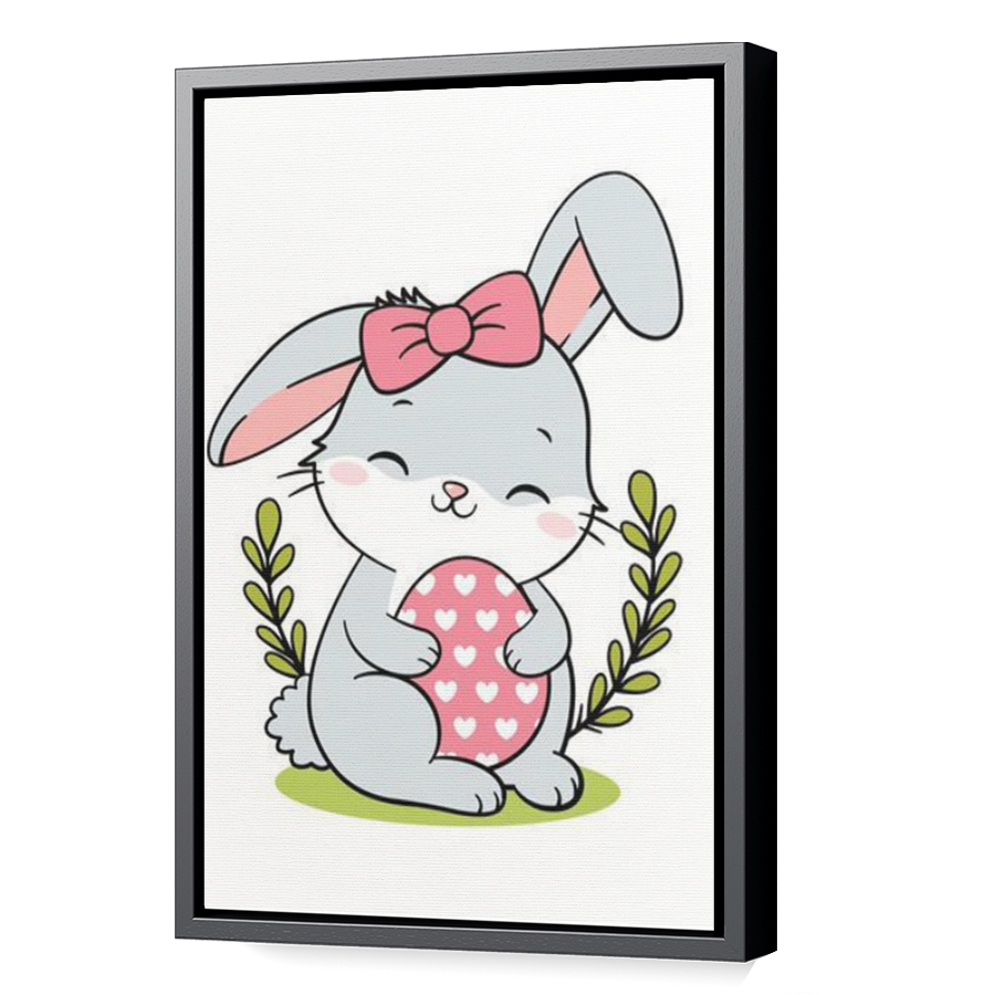 Thumbnail for Canvas - Black Floating Frame