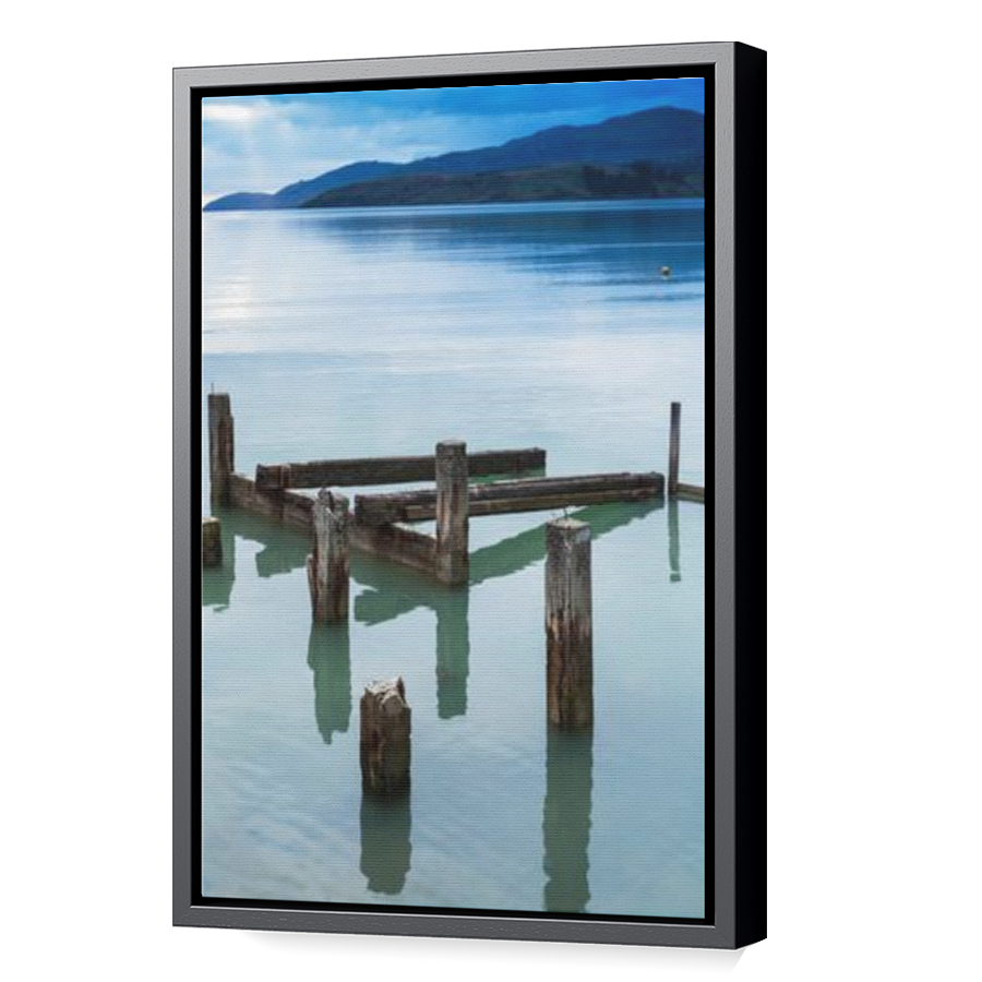 Thumbnail for Canvas - Black Floating Frame