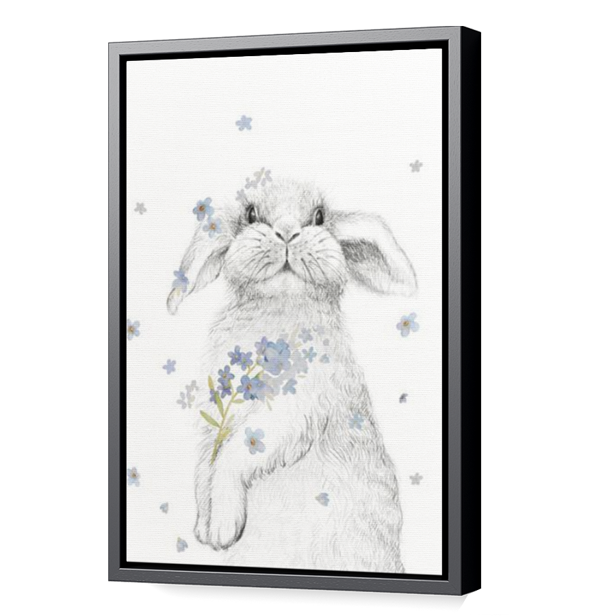 Thumbnail for Canvas - Black Floating Frame