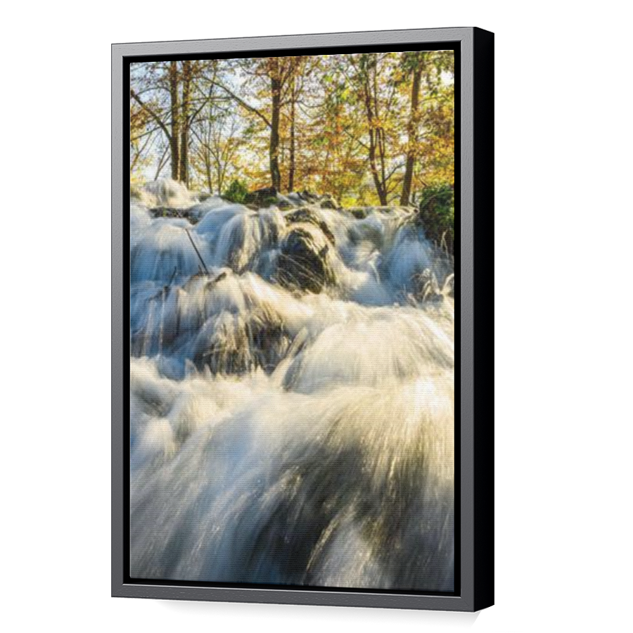 Thumbnail for Canvas - Black Floating Frame
