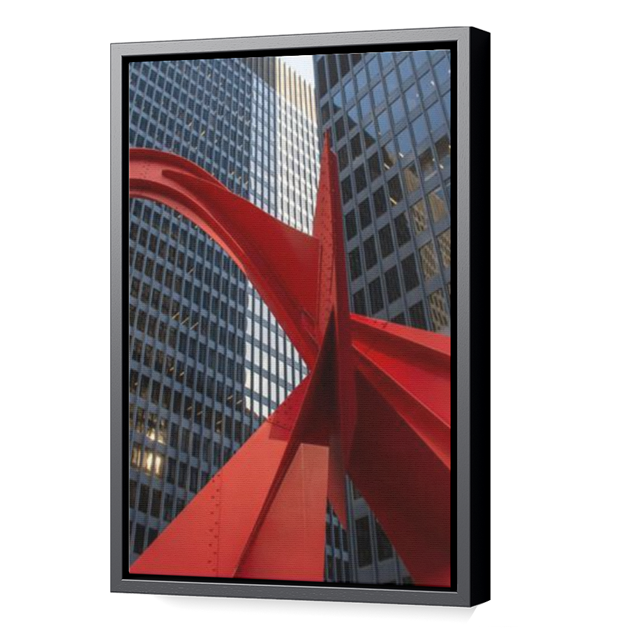 Thumbnail for Canvas - Black Floating Frame