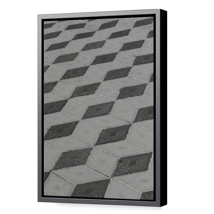 Thumbnail for Canvas - Black Floating Frame