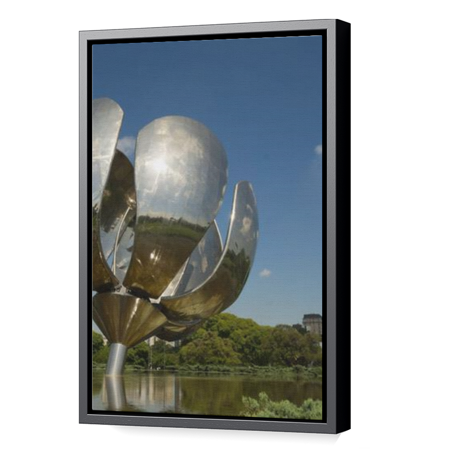Thumbnail for Canvas - Black Floating Frame